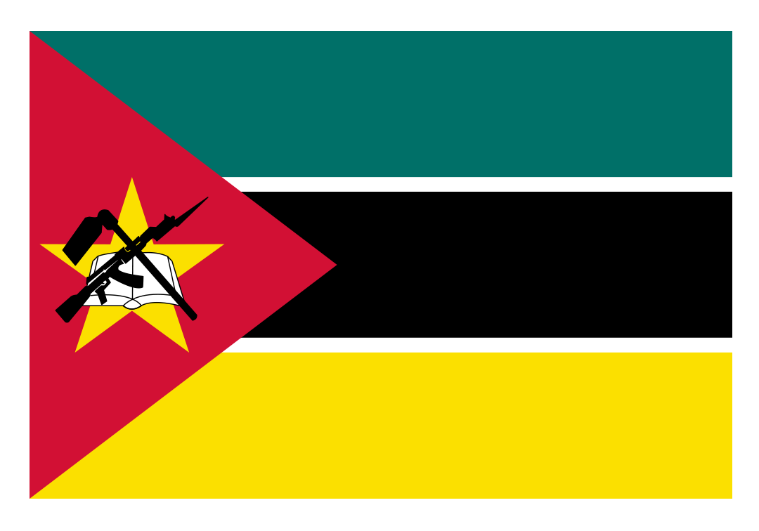 Mozambique Flag png, Mozambique Flag PNG transparent image, Mozambique Flag png full hd images download